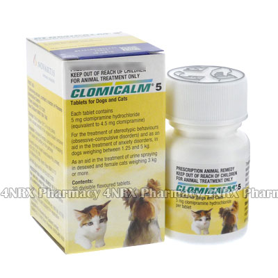 Clomicalm Clomipramine Hydrochloride 4NRX UK clomicalm clomipramine hydrochloride