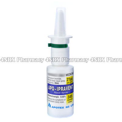 Ipratropium bromide nasal spray steroid