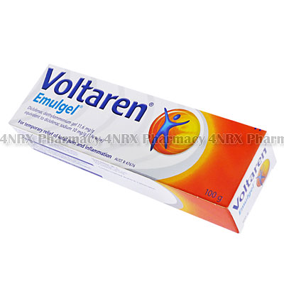 Voltaren Emulgel (Diclofenac Sodium) - 4NRX (UK)