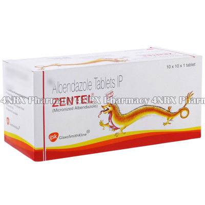 Zentel (Albendazole IP)