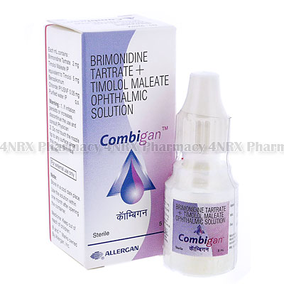 Combigan Eye Drops (Brimonidine Tartrate/Timolol Maleate)