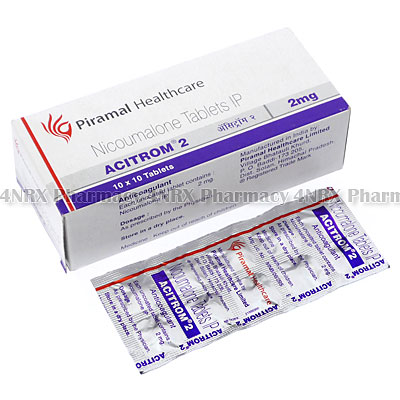 Acitrom(Nicoumalone)-2mg(100Tablets)