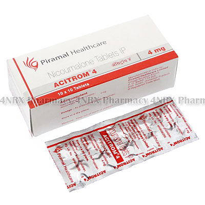 Acitrom(Nicoumalone)-4mg(100Tablets)