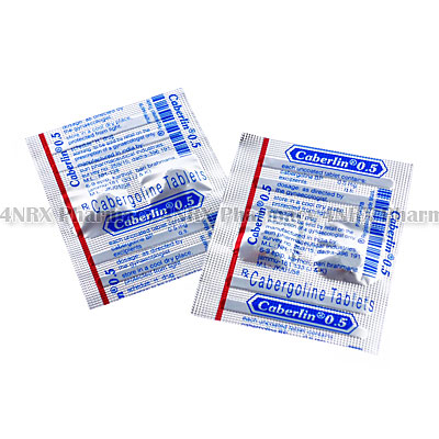 Caberlin (Cabergoline) - 0.5mg (4 Tablets)