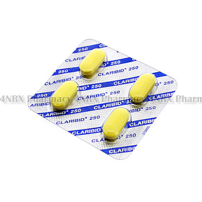 Claribid (Clarithromycin) - 250mg (4 Tablets)