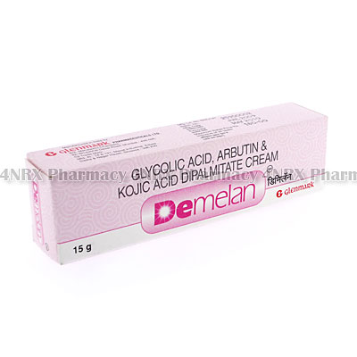 Demelan Cream (Glycolic / Arbutin / Kojic) - 10%/5%/2% (15gTube) 