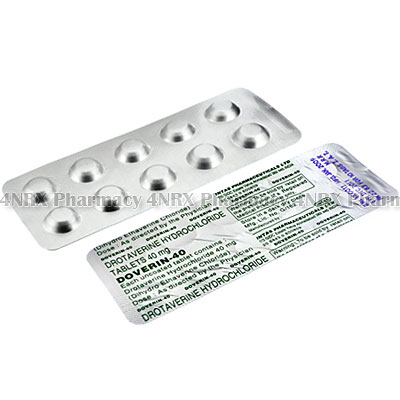 Doverin (Drotaverine HCL) - 40mg (10 Tablets)
