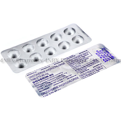 Doverin (Drotaverine HCL) - 80mg (10 Tablets)