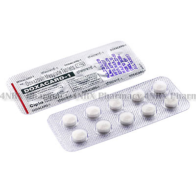 Doxacard (Doxazosin) - 1mg (10 Tablets)