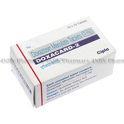 Doxacard (Doxazosin) - 2mg(10 Tablets)