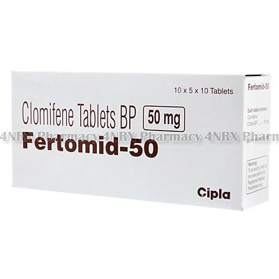 Fertomid(Clomifene)-50mg(10Tablets)