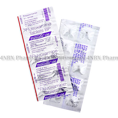 Fluvoxin (Fluvoxamine) - 100mg (10 Tablets)