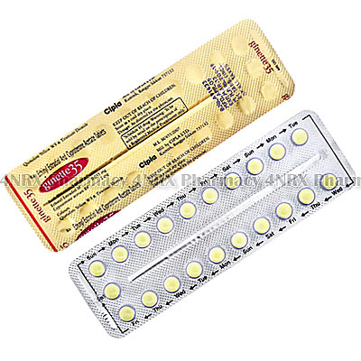 Ginette-35 (Cyproterone Acetate/Ethinyl Estradiol) - 2mg/0.035mg (21 Tablets)