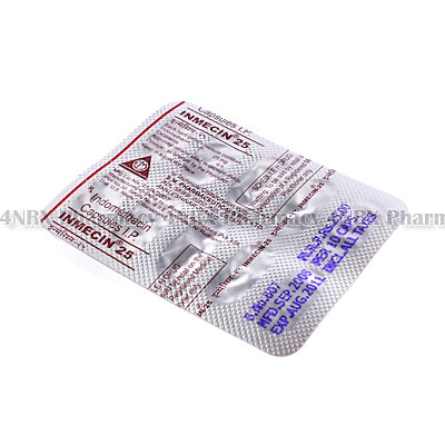 Inmecin (Indomethacin) - 25mg (10 Tablets)