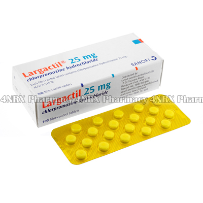 Largactil (Chlorpromazine Hydrochloride) - 25mg (100 Tablets)1