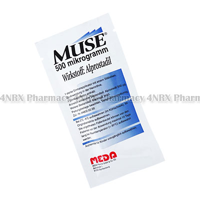 MUSE(Alprostadil)-500mcg(6x1Suppository)