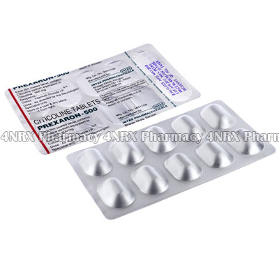 Prexaron500-Citicoline500mg-10-Tablets-2