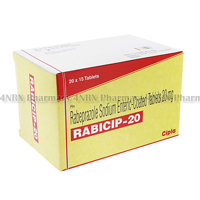 Rabicip(RabeprazoleSodium)-20mg(15Tablets)