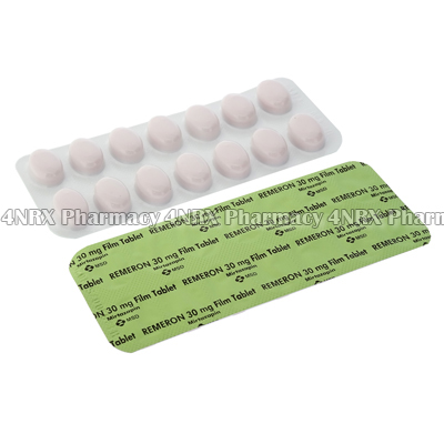 Remeron (Mirtazapine) - 30mg (28 Tablets)2