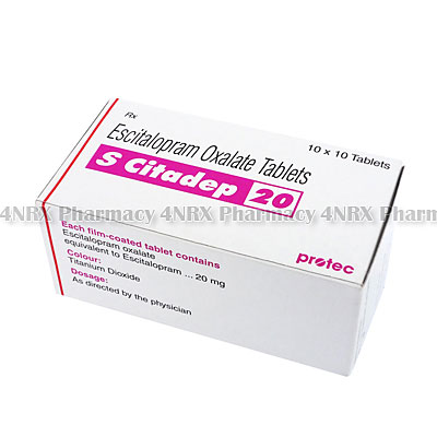 SCitadep(EscitalopramOxalate)-20mg(10Tablets)