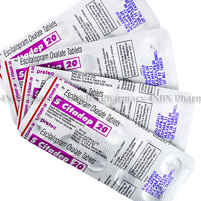 S Citadep (Escitalopram Oxalate) - 20mg (10 Tablets)