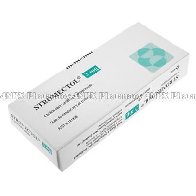 Stromectol (Ivermectin) - 3mg (4 Tablets)2