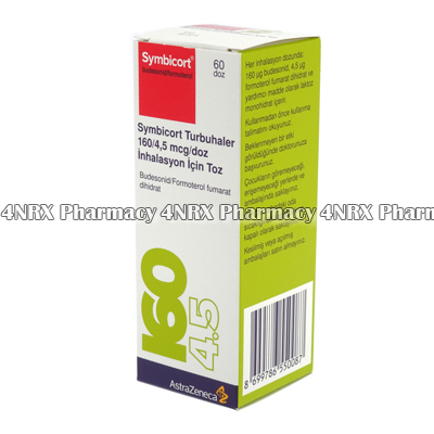 Symbicort Turbuhaler (Budesonide/Formoterol Fumarate) - 160mcg/4.5mcg