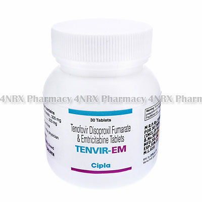 Tenvir-EM (Tenofovir Disoproxil, Fumarate / Emtricitabine) 