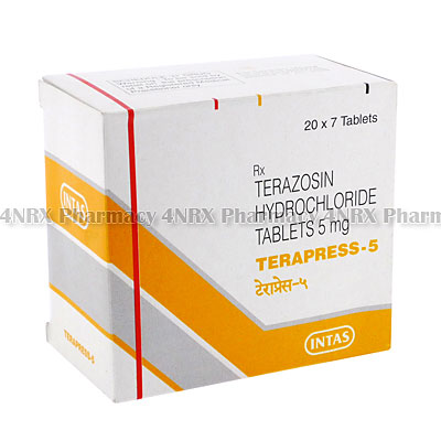 Terapress(Terazosin)-5mg(7Tablets)