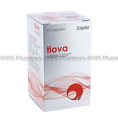 Tiova (Tiotropium Bromide) - 18mcg (15 Capsules)