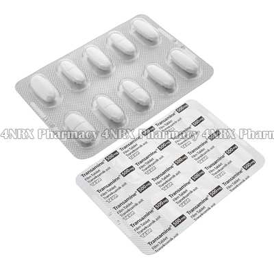 Transamine (Tranexamic Acid) - 500mg (50 Tablets)2