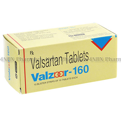 Valzaar(Valsartan)-160mg(10Tablets)