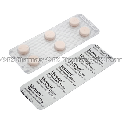 Vermox (Mebendazole) - 100mg (6 Tablets)1