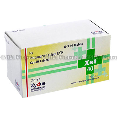 Xet(Paroxetine)-40mg(10Tablets)