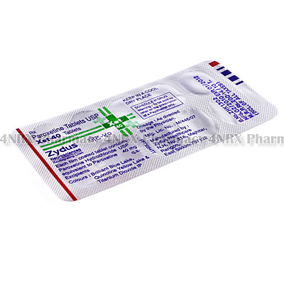 Xet (Paroxetine) - 40mg (10 Tablets)