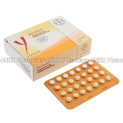 Yasmin (Drospirenone/Ethinyloestradiol) - 3mg/30mcg (84 Tablets)1