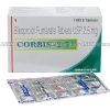 Detail Image Corbis (Bisoprolol Fumarate USP) - 2.5mg (15 Tablets)