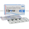 Detail Image Lipvas (Atorvastatin Calcium) - 20mg (10 Tablets)