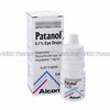 Detail Image Patanol  Eye Drops (Olopatadine)  - 1mg/mL (5mL Bottle)