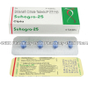 Detail Image Suhagra (Sildenafil) - 25mg (4 Tablets)